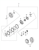 Диск прижимной Bajaj Boxer BM 125 JH551421