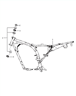 Комплект подшипников вилки Bajaj Boxer BM 125 36DZ2008