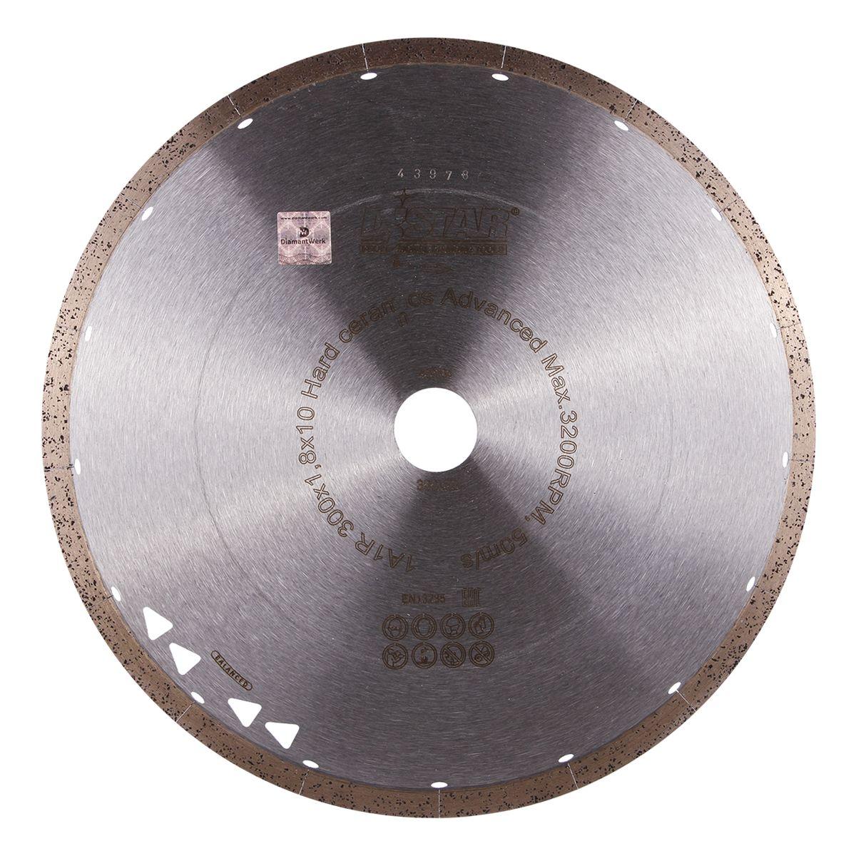 Алмазний диск по кераміці 300 мм x 32 мм Hard ceramics Advanced DISTAR [11127528022]