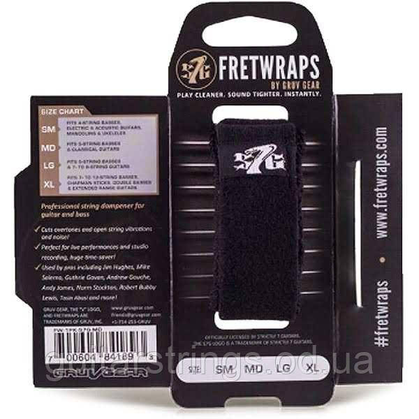 Gruv Gear FW-1PK-S7G-MD FretWraps String Muters S7G Signature 1-Pack Medium, фото 1