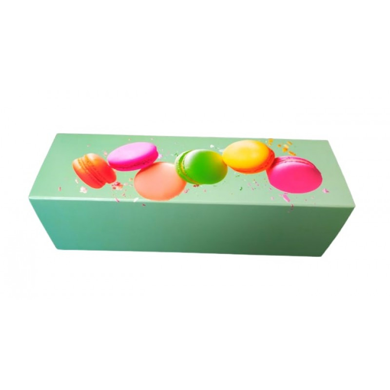 Коробка-футляр м'ятна "Macarons", 170*55*50