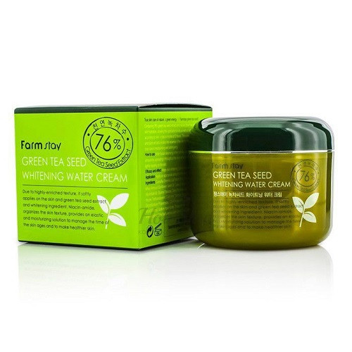 FarmStay Green Tea Seed Brightening Water Cream Крем із зеленим чаєм, 100 г