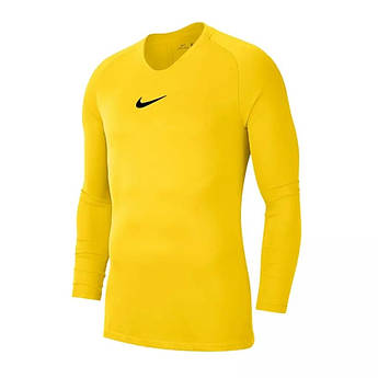 Термобілизна футболка Nike M NK DF PARK 1STLYR JSY LS жовта AV2609-719, Жовтий, Розмір (EU) — L