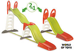 Мега гірка Smoby 2 в 1 Садова (310260)