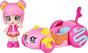 Міні лялька Кінді Кідс Донатина і автомобіль/ Kindi Kids Minis - Donatina's Car