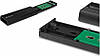 Корпус кишені для жорстких дисків CHIEFTEC для M.2 PCIe NVMe/SATA SSD USB 3.2 Gen2 Type-C Tool-Less CEB-M2C-TL, фото 2