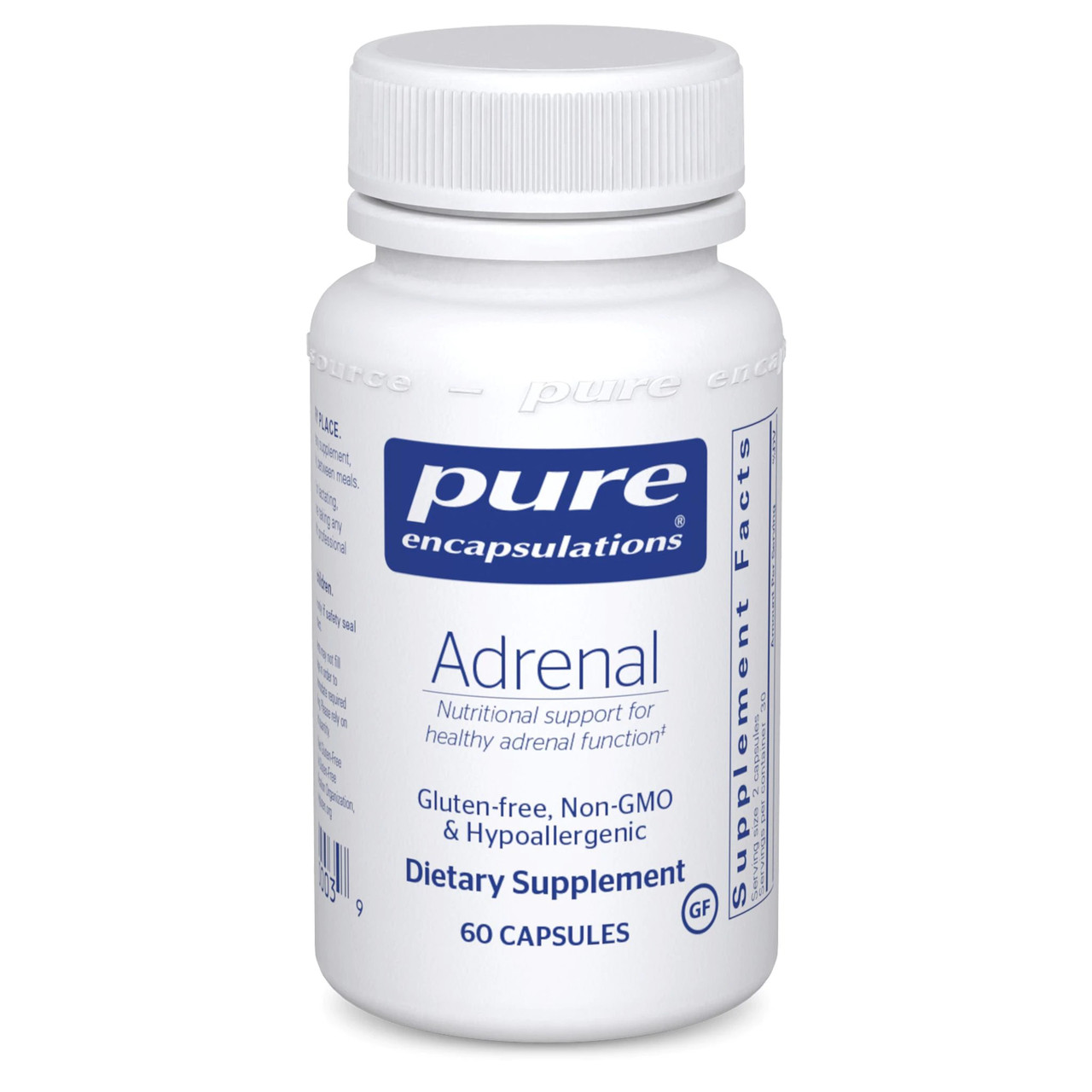 Pure Encapsulations Adrenal/Кора надниркових капців 60 таблеток BX201