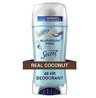 Твердый дезодорант БЕЗ АЛЛЮМИНИЯ Кокос Secret Aluminum Free Deodorant Coconut