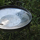 Сковорода з Б/У диска борони 65 см із бортом і кришкою в комплекті, фото 2