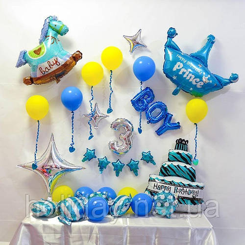 Купить Фотозона на день рождения для мальчика., цена 510 ₴ — Prom.ua ...