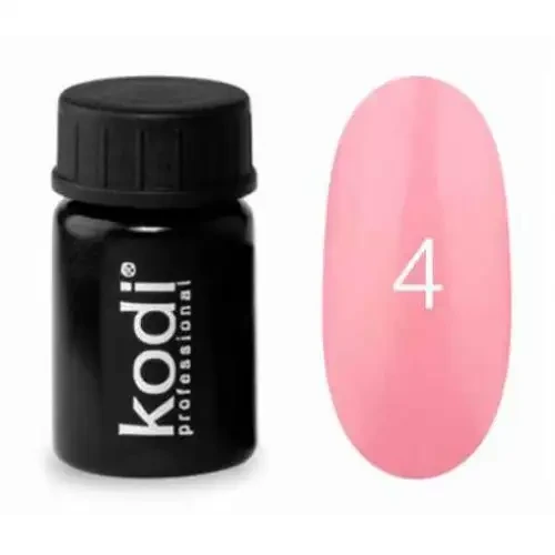 Кольорова гель-фарба Kodi Professional №004 ніжно-рожевий, 4 мл