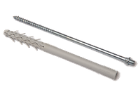 Винт-шуруп крепежный с дюбелем 220 мм Rainway