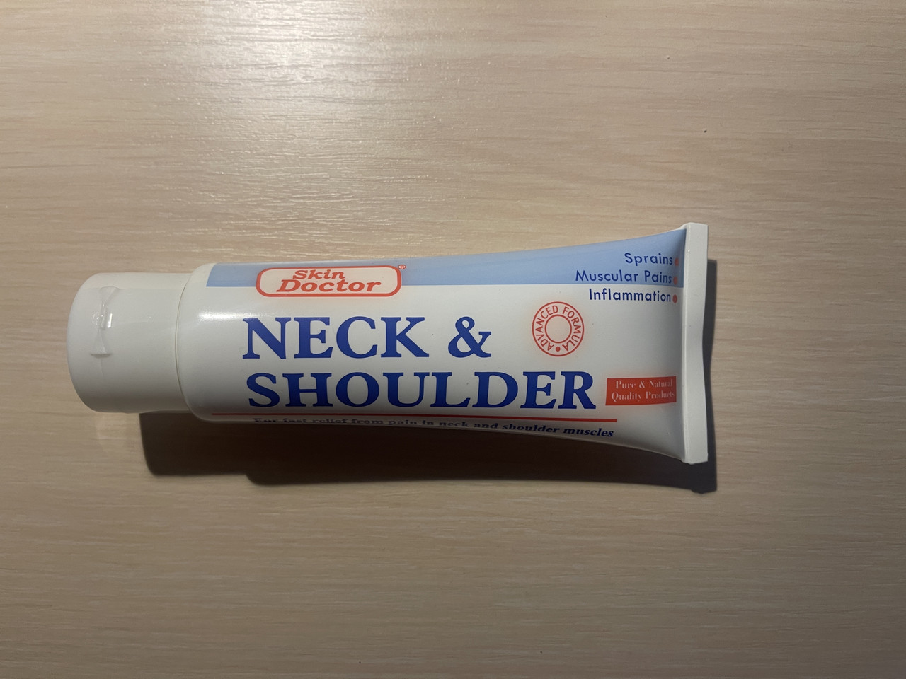Крем Skin Doctor Neck and Shoulder Discomfort Relief Cream – крем при запаленні суглобів