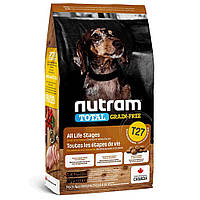 Корм для для собак дрібних порід Нутрам T27_NUTRAM Total GF Холістик з куркою та індичкою; без/зерн, 20кг