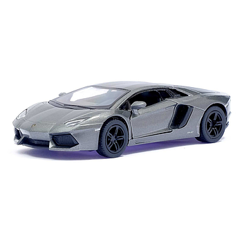 Автомодель легкова LAMBORGHINI AVENTADOR LP 700-4, 5" KT5355W, 1:38 (Сірий)