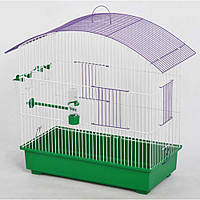 Клетка для попгуая и мелких средних птиц Лори "Омега" краска 66*31,5*62 см