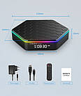 Смарт приставка T95Z Plus 4/32 H618 Android 12 wifi6 TV BOX, фото 5