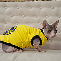 Трикотажная майка для кота Style Pets (одежда для котов и кошек) FaceSP (FSP08192) L+