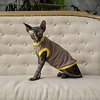 Трикотажная майка для кота Style Pets (одежда для котов и кошек) FK-ye1008 XL