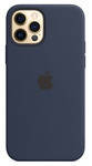 Чохол Apple оригінальний Silicone Case with MagSafe для Apple iPhone 12/12 Pro(Deep Navy)синій