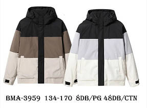 Куртки утеплені для хлопчиків  оптом, розміри 134/140-170, Glo-story, арт. BMA-3959