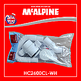 Сифон для ванни / піддона клік-клак з верхнім чищенням HC2600CL-WH McAlpine білий, фото 6