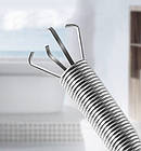 Трос із затиском для чищення труб 60см, фото 3