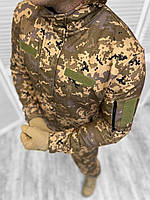 Зимний тактический костюм пиксель Pandora начес софтшел. Военный костюм пиксель софтшел (арт. 12316)