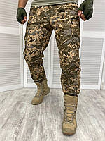 Зимние штаны тактические Softshell Пиксель военные армейские штаны Софтшелл пиксельные (DB-11209)