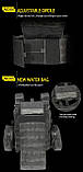 Плитоноска мультикам Yakeda VT-6031 (зразок НАТО), фото 8