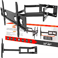 Кронштейн ARM 910mm ДЛЯ ТВ TV 32'- 80' дюймів. Кріплення для телевізора LTC LXLCD119