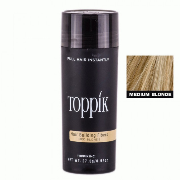 Загусник для волосся Toppik Hair Building Fibers medium blonde, фото 1
