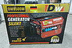Генератор бензиновий 3-фазний Professional DW 8500 W Німеччина 220/380, фото 4