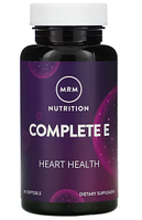 MRM Nutrition, complete e, комплекс с витамином Е, 60 капсул