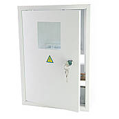 Щиток на 8 модулів, під 1-фазний лічильник, накладний