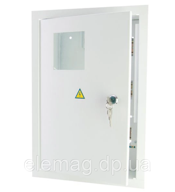 Щиток металевий на 48 автоматів, врізний