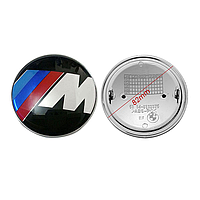 Эмблема логотип BMW БМВ Карбон Carbon 82 мм на капот M Е32 Е34 Е36 Е38 Е39 Е46 Е53 Е60