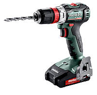 Шуруповерт Metabo BS 18 L BL Q, 2 x 2 Ah, SC 30, metaBOX 145