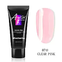 Полігель (акрігель) AcrylGel Professional №07, CLEAR PINK, 15 мл**