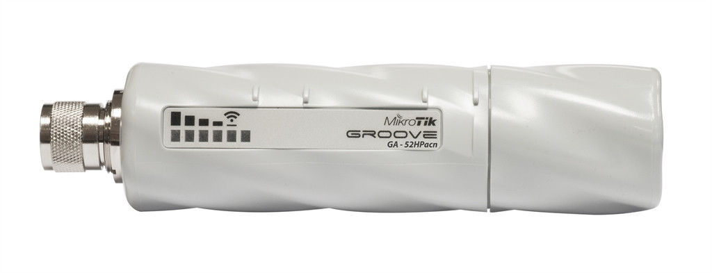 Точка доступу MikroTik RBGrooveGA-52HPacn (720MHz/64MB, outdoor, 2GHz/5GHz, 1x1000Mb, антена)