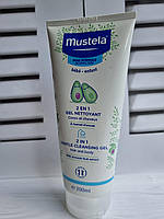Очищающий гель для тела и волос 2 в 1 Mustela 200мл
