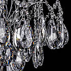 Кришталева люстра на 15 ламп з вбудованим LED підсвічуванням на пульті управління PM-L1356/15+15/CH/LED, фото 3