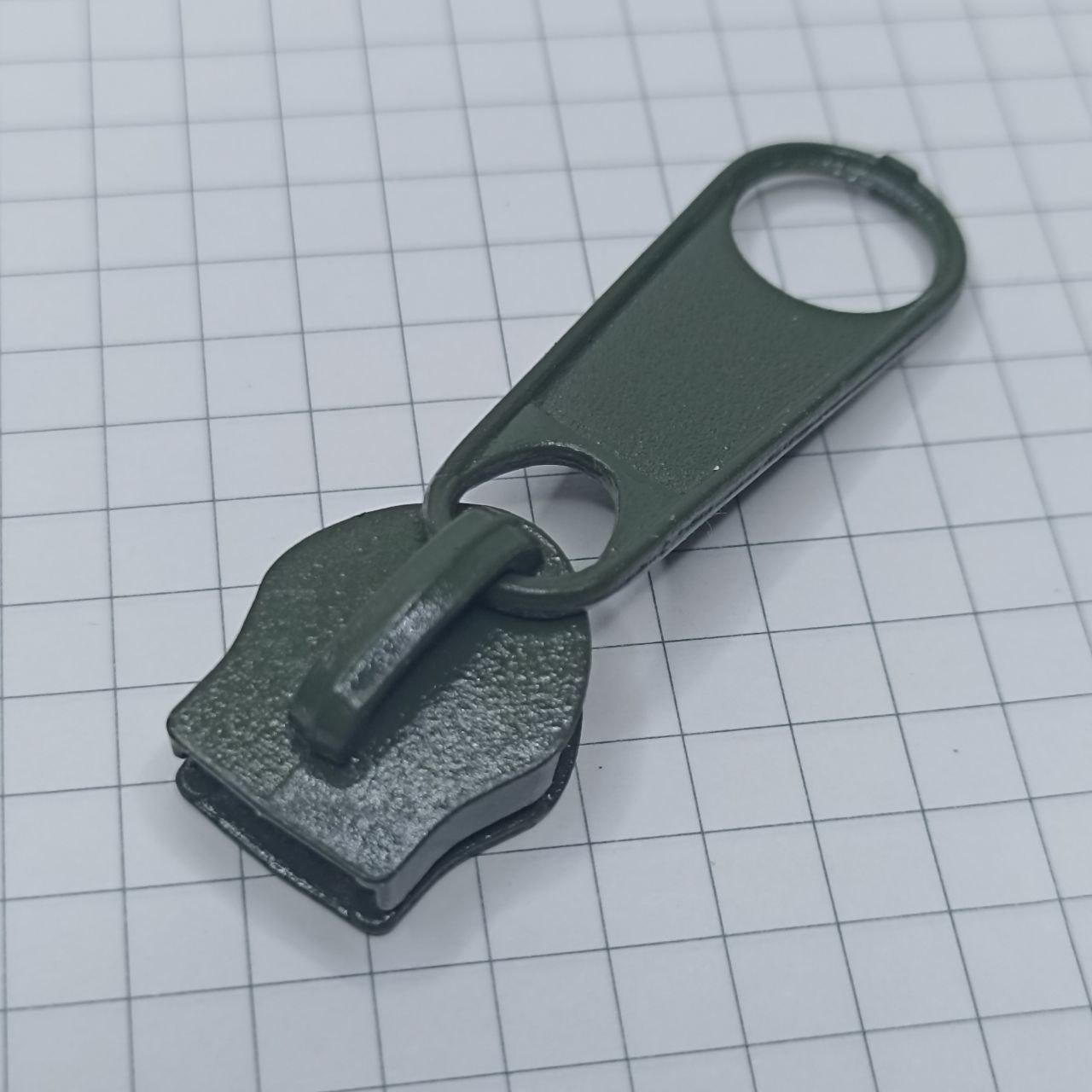 Бігунок на спіраль тип 10 хакі (50 шт.)