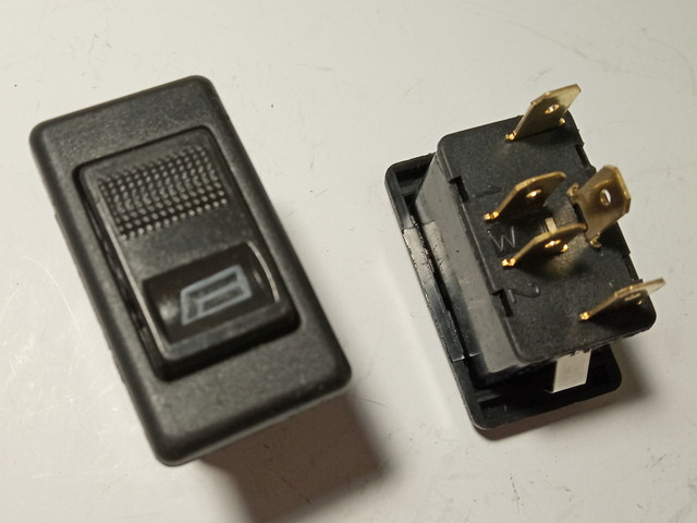 Купить Кнопка стеклоподъемников универсальная 5 конт. SQ-202 Код ...