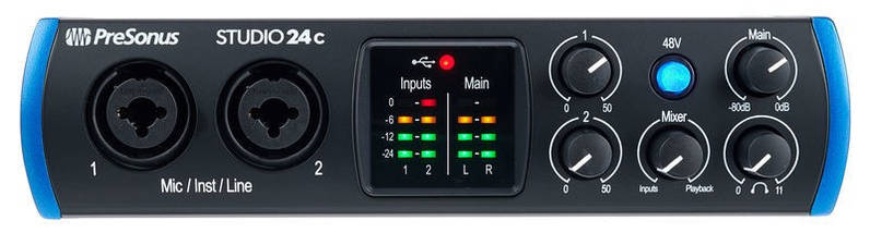 USB аудіоінтерфейс PRESONUS STUDIO 24C, фото 6