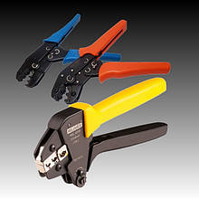 Обпресувальний (обтискний) інструмент для наконечників в ізоляції