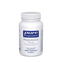 Прегненолон 30 мг, Pregnenolone, Pure Encapsulations, 60 капсул