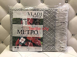 Плед Metro VLADI 140*200 см 50% вовна  20% акрил 30%полієстр