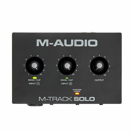 Аудіоінтерфейс M-Audio M-Track Solo, фото 1