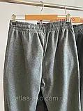 Спортивні штани чоловічі утеплені на байці Батал Kenalin з манжетою і кишенями розмір L,XL,2XL, фото 7